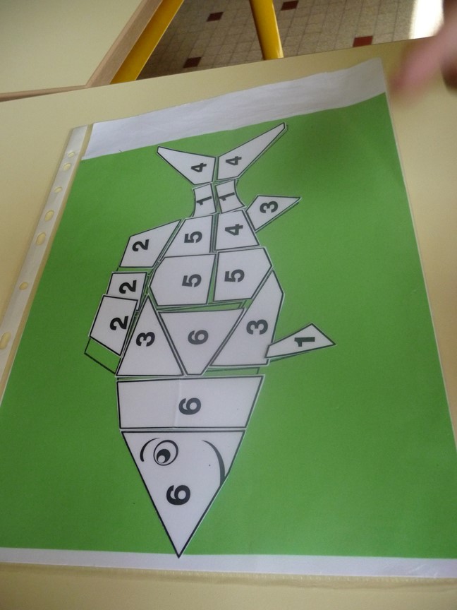 jeu du poisson puzzle Ecole Ste Anne St Jean Baptiste